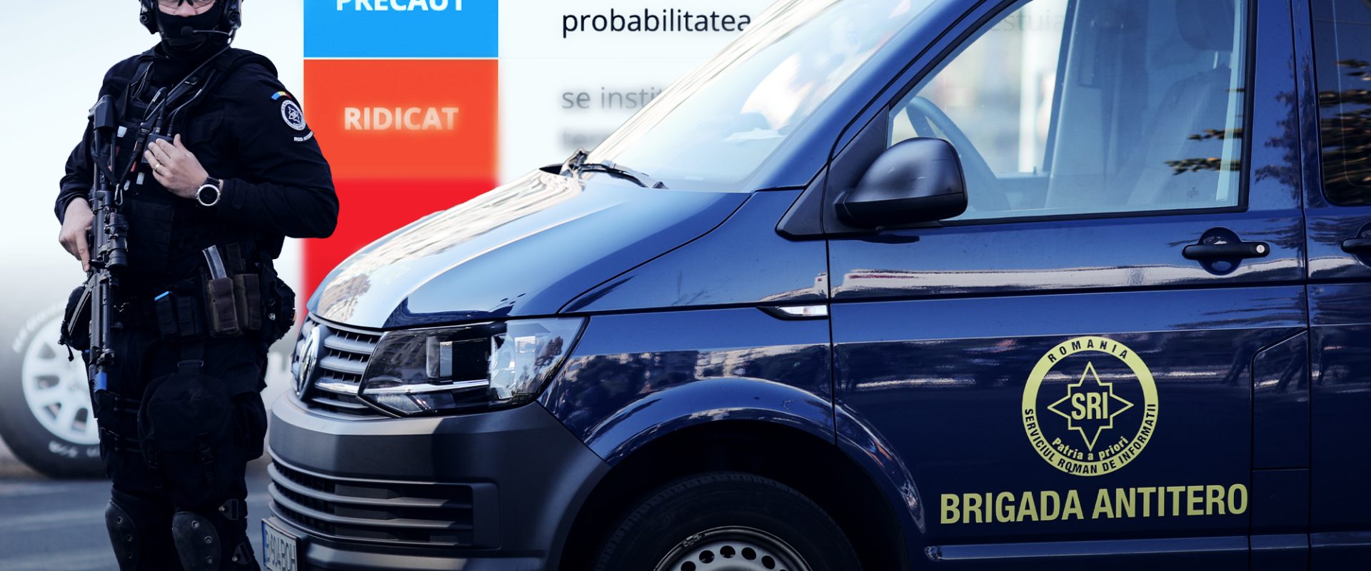 Alertă teroristă în România: SRI anunță cod „albastru-precaut”. Ce înseamnă?