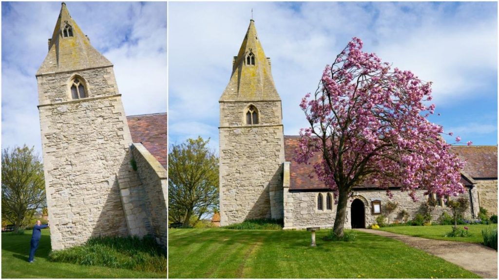 Biserica din Anglia, mai înclinată ca Turnul din Pisa: Situație critică