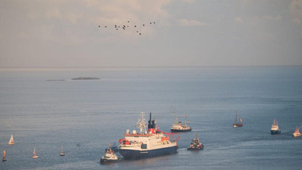 Insulă SECRETĂ, descoperită ACCIDENTAL de un spărgător de gheață