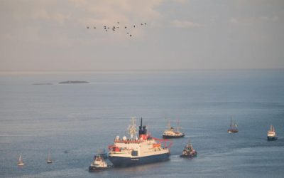 Insulă SECRETĂ, descoperită ACCIDENTAL de un spărgător de gheață