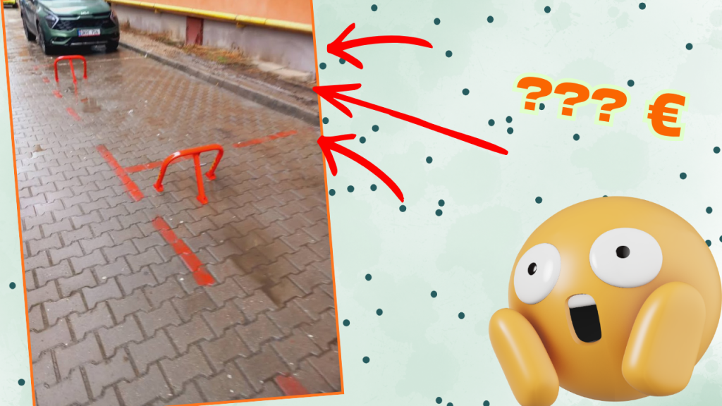 Parcări ca garsoniere: Bucureștiul, sufocat de taxe!