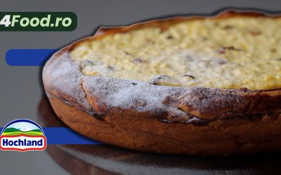 Pasca tradițională cu Hochland: Aluat dospit și umplutură cremoasă, un deliciu!
