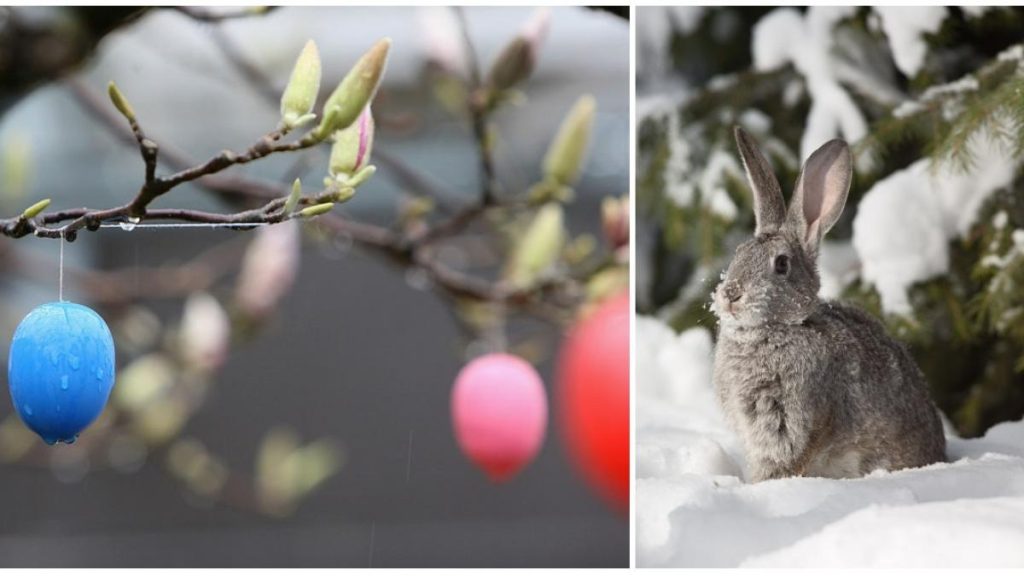 Paște cu vreme capricioasă în România: Ploi, ninsori și ger. Schimbare radicală de luni!