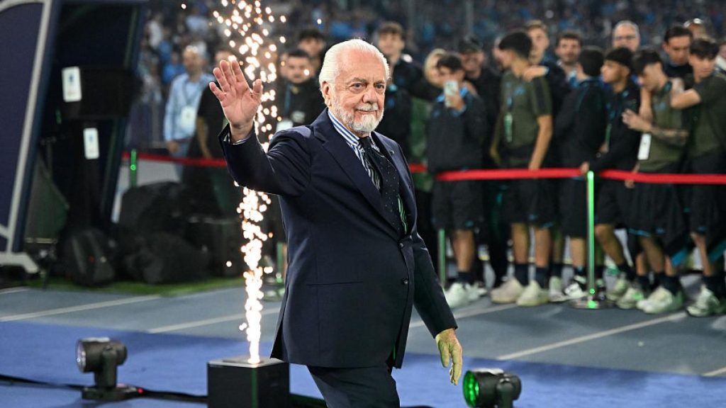 Patronul Napoli, PARC auto de 21 milioane €: Bolid de 2,3 mil. € pentru De Laurentiis