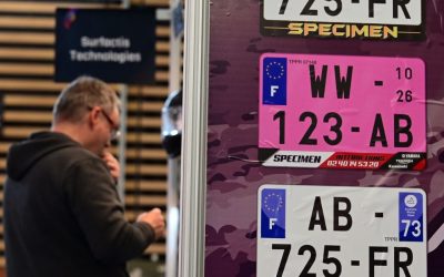 Roz pe șosele: Ce ascund plăcuțele auto din Europa, lansate în 2026