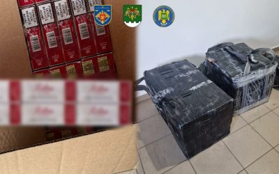 Rețea de contrabandă cu țigări, destructurată în Republica Moldova, cu ajutorul Poliției de Frontieră Română