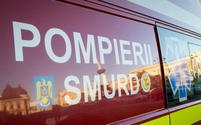 Incendiu violent la un bloc social din București, 11 persoane au primit îngrijiri