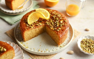 Desert de post: Prăjitura cu mălai și lămâie, un deliciu pufos