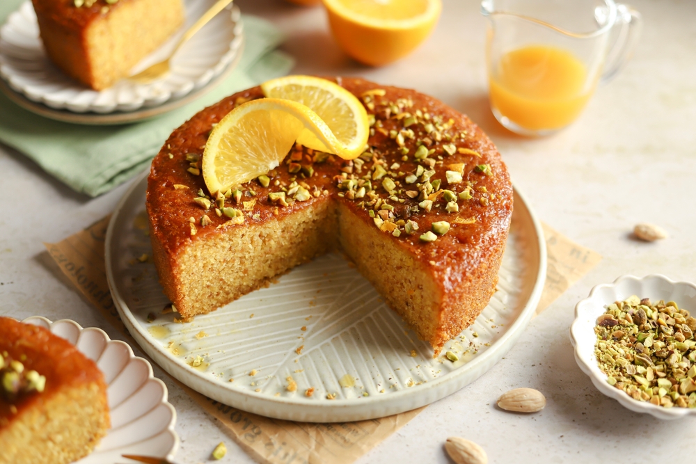 Desert de post: Prăjitura cu mălai și lămâie, un deliciu pufos