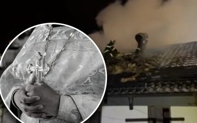 Preotul din Onești, găsit carbonizat după incendiu. Preoteasa, în stare de șoc