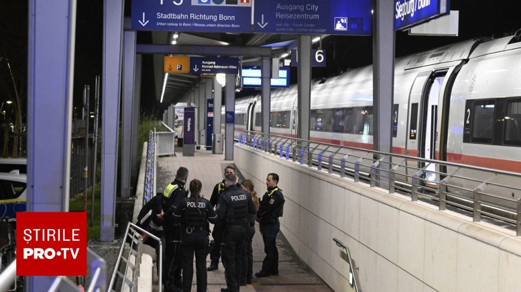 Atentat într-un tren în Germania: 12 răniți, atacatorul a folosit explozibili