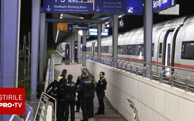 Un bărbat a rănit ușor 12 persoane în urma exploziilor produse într-un tren care se îndrepta spre FRANKFURT pe MAIN, în Germania