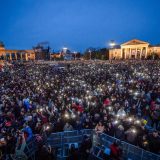 Maghiari, peste 100.000 la concertul anti-Orban: Protest uriaș în Ungaria