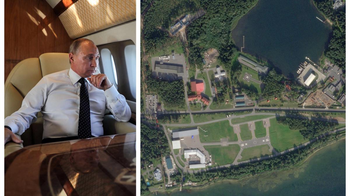Putin ridică ziduri de apărare: 7 turnuri antiaeriene la palat, regiunea Novgorod