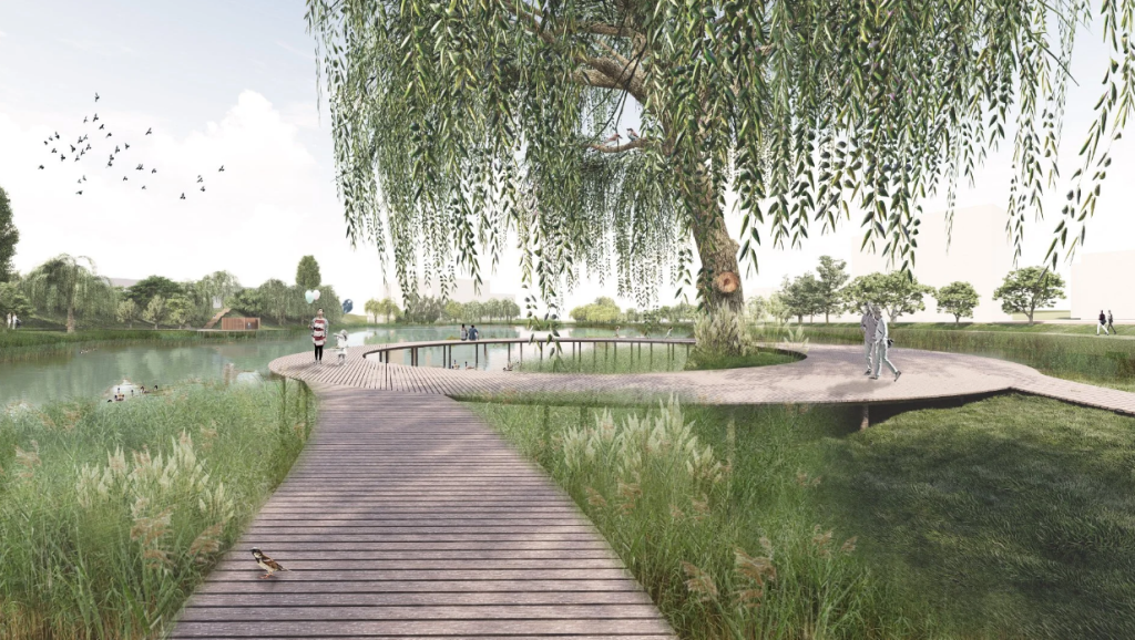 Un nou parc uriaș va transforma Cluj-Napoca: Parcul Est, un proiect de amploare ce se întinde pe 54 de hectare, este în curs de realizare, după cum a anunțat primarul Emil Boc