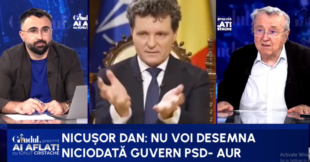 Cristoiu, atac furibund la adresa lui Nicușor Dan: „E praf!”