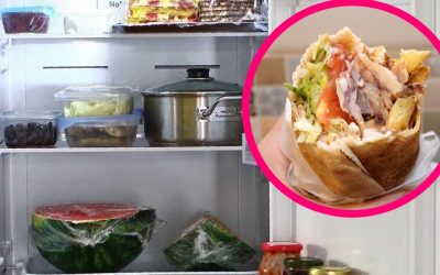 Shaorma „cu de toate” 24h la frigider: Mai e bună sau o arunci?