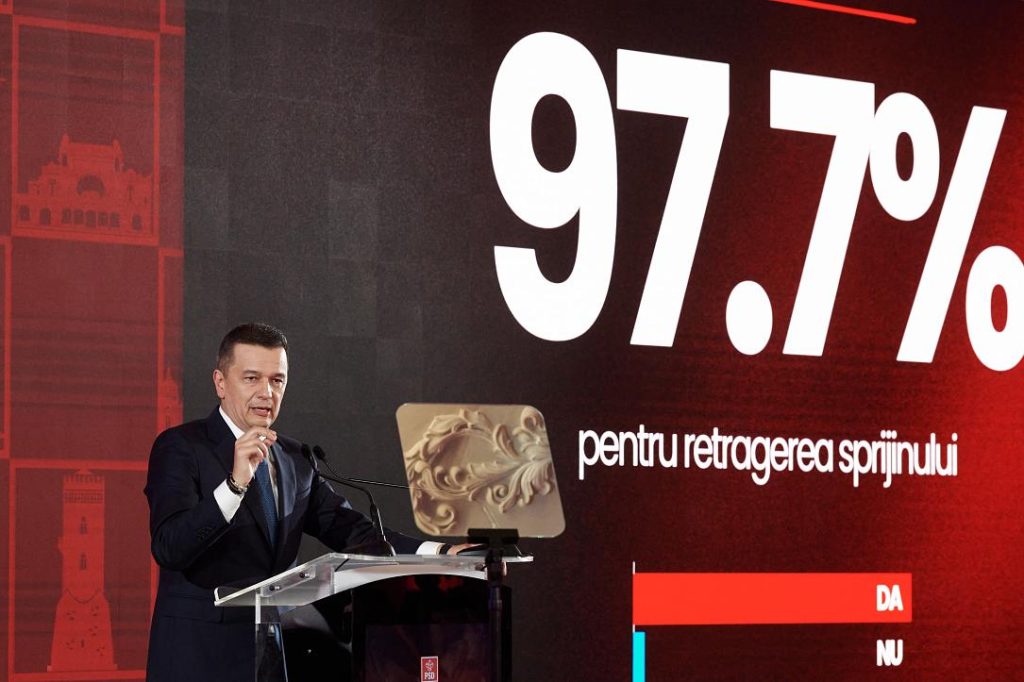 PSD, lovitură grea pentru premierul liberal: Retragerea masivă a sprijinului