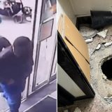 Jaf ca-n filme la Napoli: Hoții au golit o bancă prin canalizare