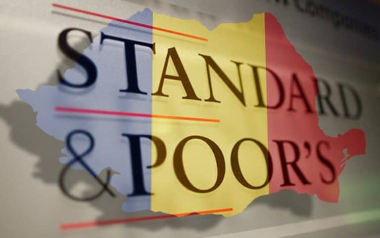 S&P Global Ratings menține ratingul României la „BBB-”, cu perspectivă negativă Agenția internațională de rating S&P Global Ratings a confirmat, vineri seară, ratingurile pentru datoria pe termen lung și scurt a României, la „BBB minus/A-3”