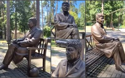 Lucescu, statuie la Hunedoara. Ahmetov, inițiator. Donețk, blocat de război