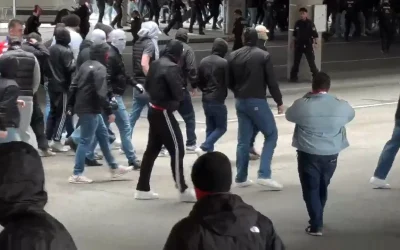 Ultras Stuttgart, atac brutal la fanii Bayern: Escaladare violentă
