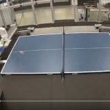 Robotul ucigaș la tenis de masă: Jucătorii experimentați, în șoc