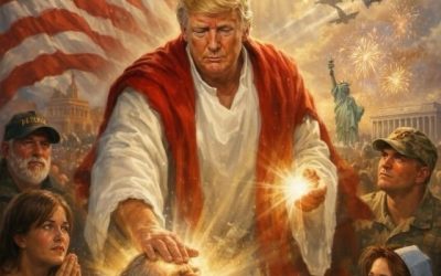 Dupa Papa și AI, Donald Trump citește Biblia în Biroul Oval