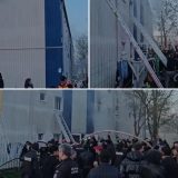 Incendiu în Constanța: 12 persoane, 4 copii, la spital după flăcări