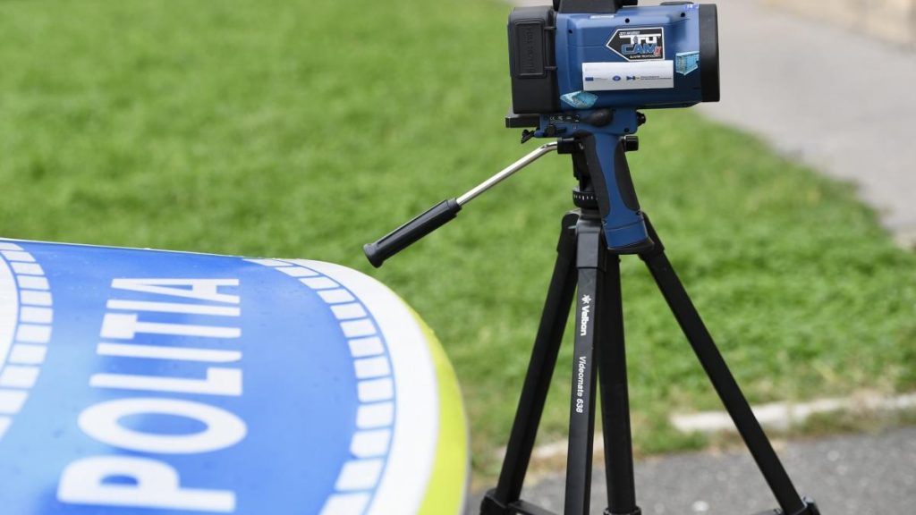 Șofer vitezoman prins cu 206 km/h pe DN5, în Giurgiu: Ce amendă riscă