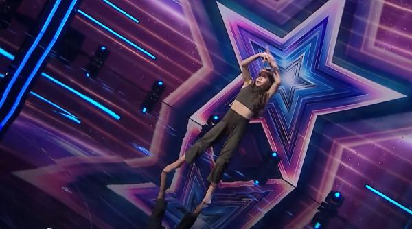 Viviana Barna, eleva din Timișoara, uimește jurații „Românii au Talent”