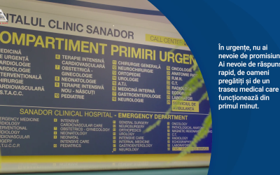 Sănador: Ce se întâmplă în centrul de primire urgențe
