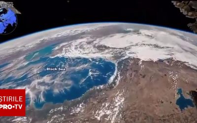 Cum arată Marea Neagră văzută din spațiu: Imagini de la Ambasada SUA