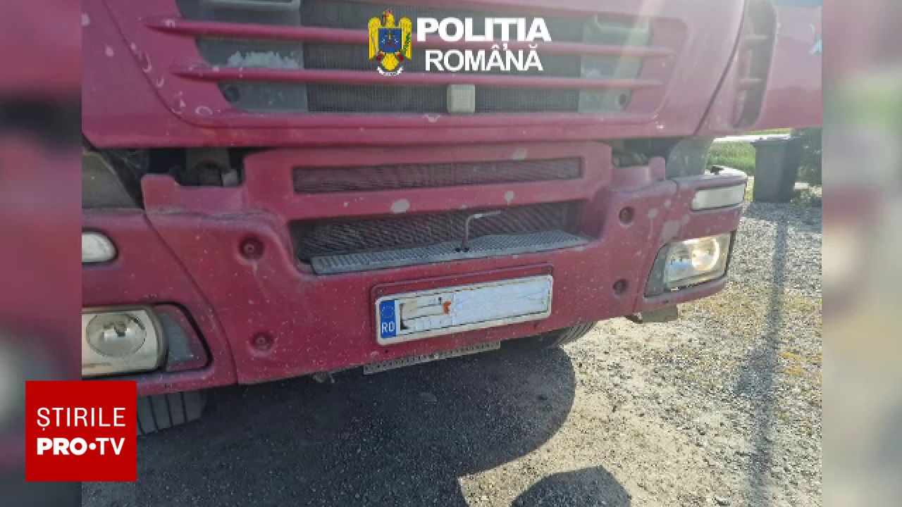 Șofer din Bihor, prins cu numerele acoperite: Cum a “păcălit” taxa de drum?