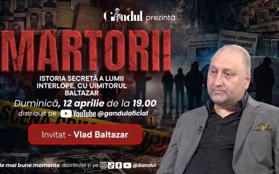 MARTORII dezvăluie duminică, la 19:00, lumea secretă a interlopilor cu BALTAZAR