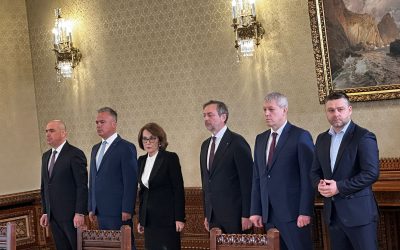 PNL la consultări cu Nicușor Dan: Primele imagini de la întâlnire