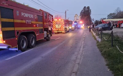 Nouă persoane spitalizate, una în stare critică. Planul Roșu, activat