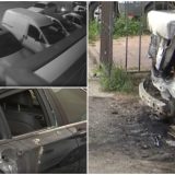 Incendiu lângă o instalație de gaz la Făgăraș: Un bărbat a dat foc la mașină