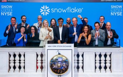 Snowflake, explozie pe bursă: +36% după valul AI, softurile, în febră