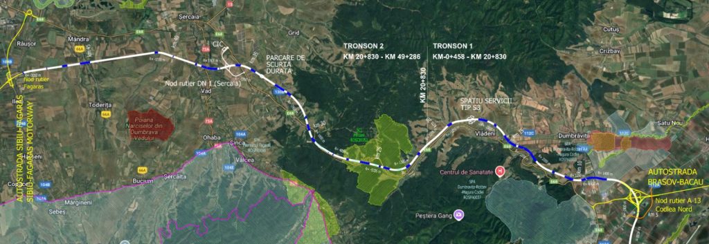 Brașov–Făgăraș: Autostrada de 7,7 miliarde lei, avizată de CNAIR!
