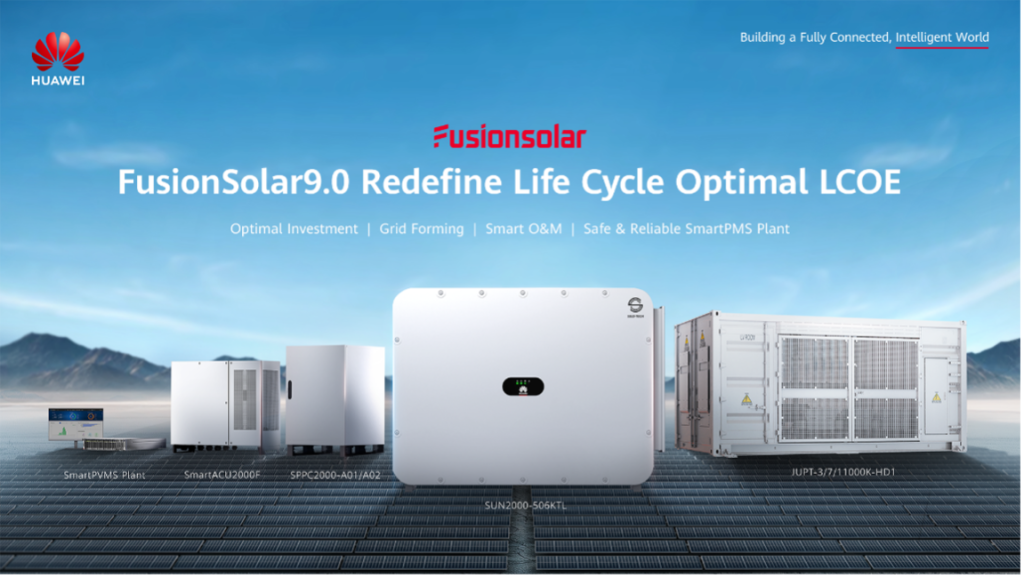 Huawei lansează în Europa FusionSolar 9.0, soluția fotovoltaică inteligentă