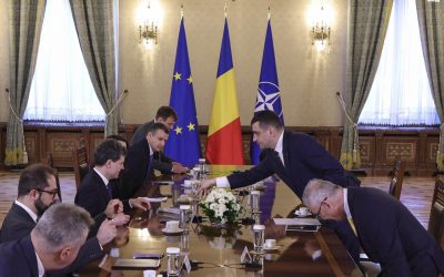 Simion, la Cotroceni: Vrea guvernare! A cerut mandat