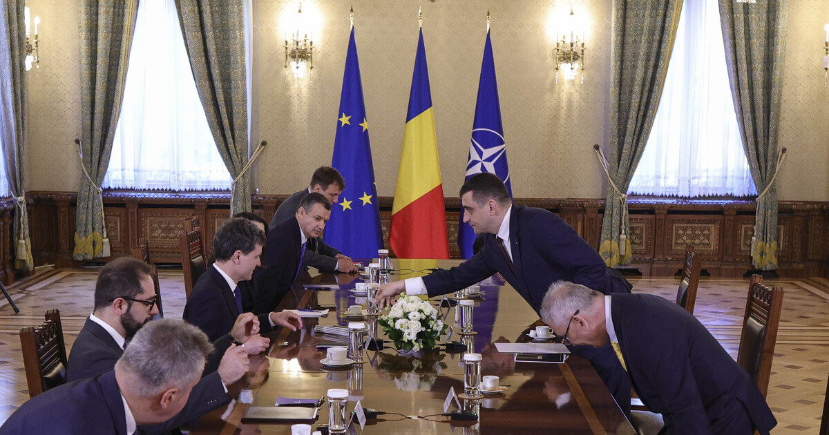 Simion, la Cotroceni: Vrea guvernare! A cerut mandat
