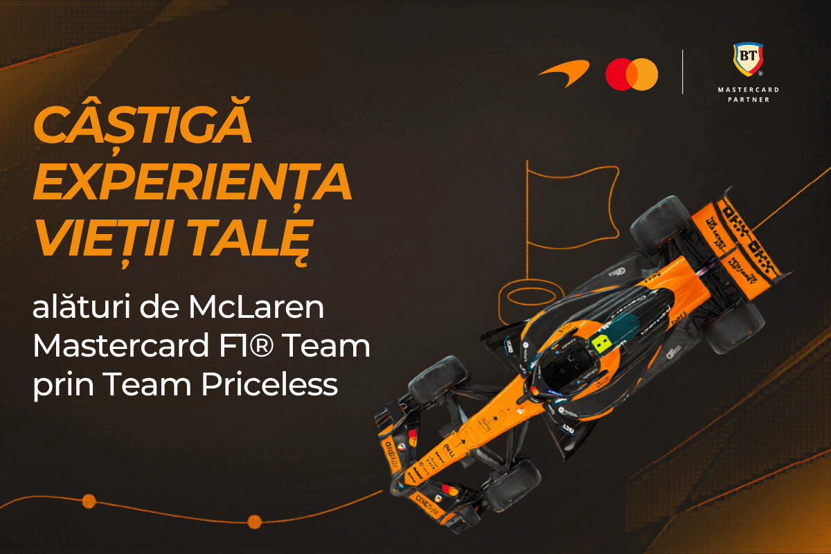 BT lansează quiz pentru fanii McLaren: Doi români, la Formula 1 în Austria