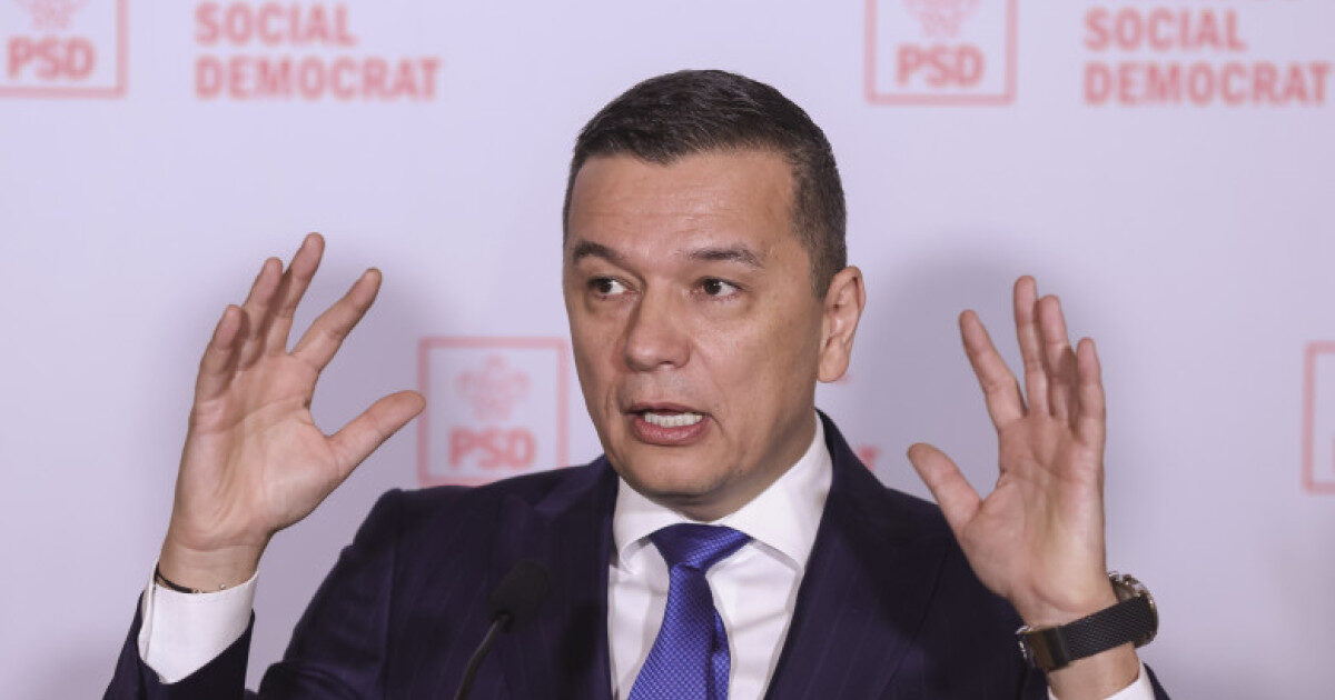 Grindeanu: Prezidentului, despre majoritate în Parlament. Nu se potrivește cu criteriile lui