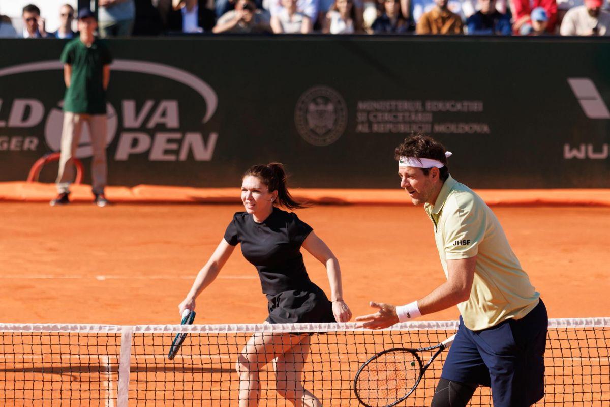 Halep și Del Potro, fascinați de centrul de tenis din Moldova: „Impresionant”