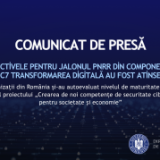 PNRR: România a atins ținta digitală, 1.126 organizații evaluate cibernetic
