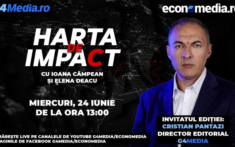 Cristian Pantazi: Harta Impactului LIVE, Miercuri 13:00