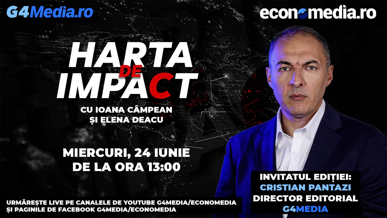 Cristian Pantazi: Harta Impactului LIVE, Miercuri 13:00