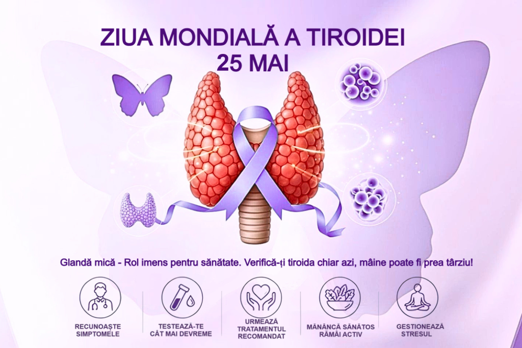 Ghid esențial despre cancerul tiroidian, lansat de CMR de Ziua Tiroidei